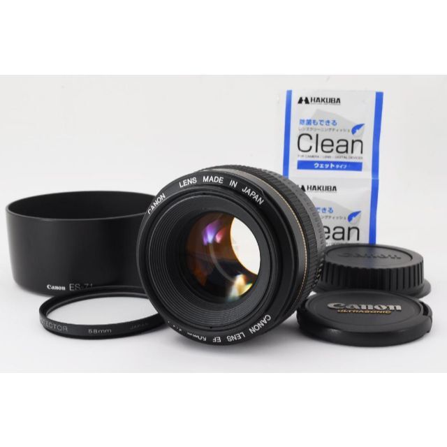 ✨完動品✨Canon EF 50mm f1.4 USM 明るい 単焦点レンズ