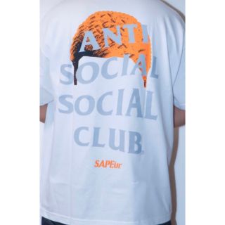 シュプリーム(Supreme)のsapeur anti social social club コラボTee(Tシャツ/カットソー(半袖/袖なし))