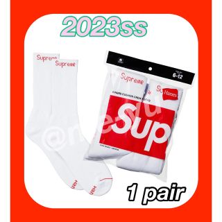 シュプリーム(Supreme)のSupreme/Hanes Crew Socks ヘインズ　ソックス(ソックス)