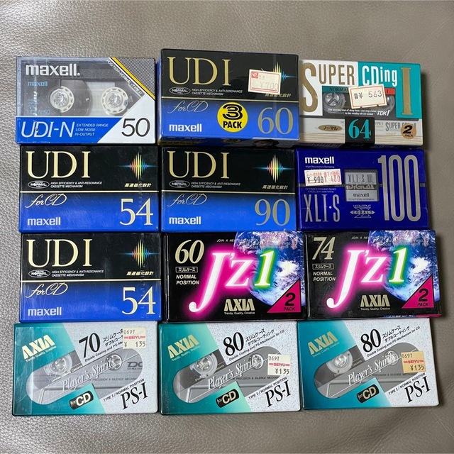 【未開封】カセットテープ まとめ売り(ノーマル・ハイポジ)