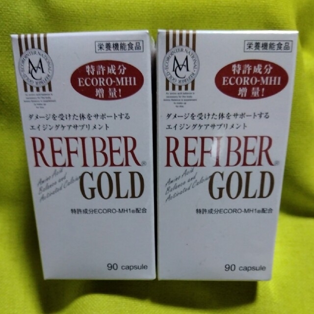 食品/飲料/酒エコロインターナショナル　リーファイバーゴールド　サプリ90粒