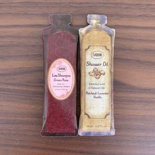 サボン(SABON)の【試供品】サボン ローシャンプー シャワーオイル(ボディソープ/石鹸)