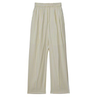 アメリヴィンテージ(Ameri VINTAGE)のSTRIPE SLIM STRAIGHT PANTS(カジュアルパンツ)