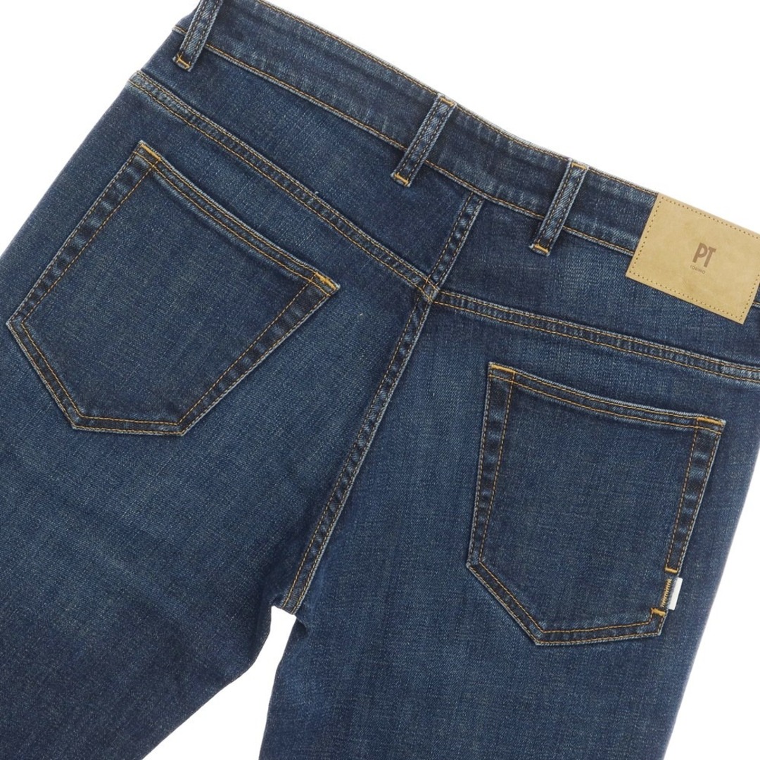 【新品】ピーティートリノ デニム PT TORINO DENIM INDIE ストレッチ デニムパンツ ジーンズ ネイビー【サイズ32】【メンズ】