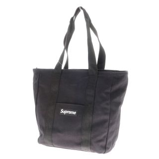 シュプリーム(Supreme)の【中古】シュプリーム Supreme Canvas Tote キャンバス トートバッグ ブラック【W34xH37xD16】【メンズ】(トートバッグ)