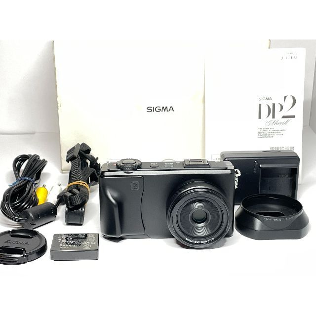 SIGMA(シグマ)のシグマ 元箱付き シグマ DP2 Merrill スマホ/家電/カメラのカメラ(コンパクトデジタルカメラ)の商品写真