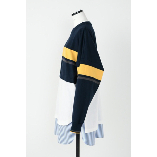 nagonstans Heavy Jersey レイヤードラインpullover www