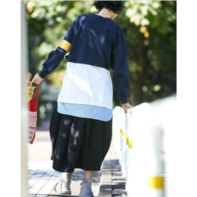 nagonstans Heavy Jersey レイヤードラインpullover www
