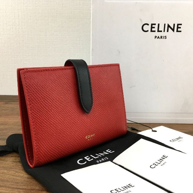極美品 CELINE ミディアムストラップウォレット 278 | フリマアプリ ラクマ