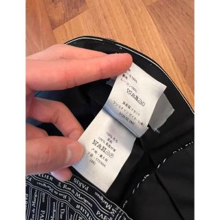 股下のサイズを教えて頂けますか【試着のみ】Dior Homme 18ss Atelier アトリエ スラックス