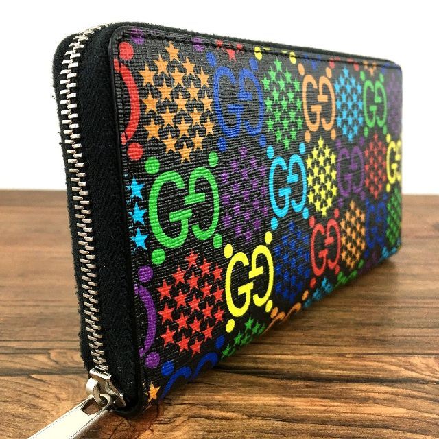 Gucci(グッチ)の極美品 GUCCI 長財布 サイケデリック 283 メンズのファッション小物(長財布)の商品写真