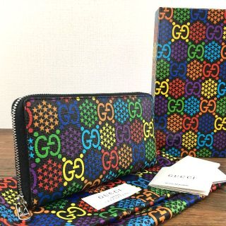 グッチ(Gucci)の極美品 GUCCI 長財布 サイケデリック 283(長財布)