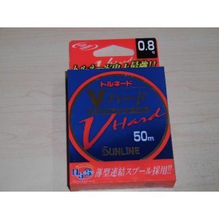 サンライン(SUNLINE)のサンライン　Vハード　0.8号 50ｍ クリア(釣り糸/ライン)