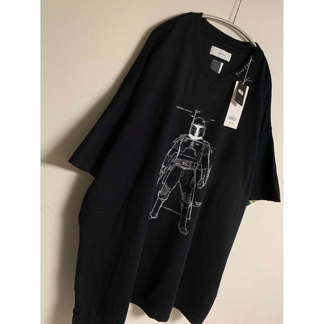 新品】FACETASM BOBA FETT/RIB BIG TEE 黒 公式サイト