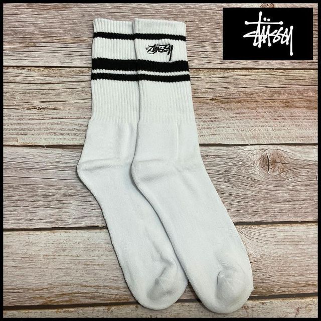 新品未使用　stussy ステューシー　靴下　3足セット　海外正規品　即日発送