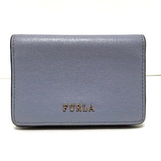 フルラ(Furla)のフルラ カードケース - ライトブルー(名刺入れ/定期入れ)