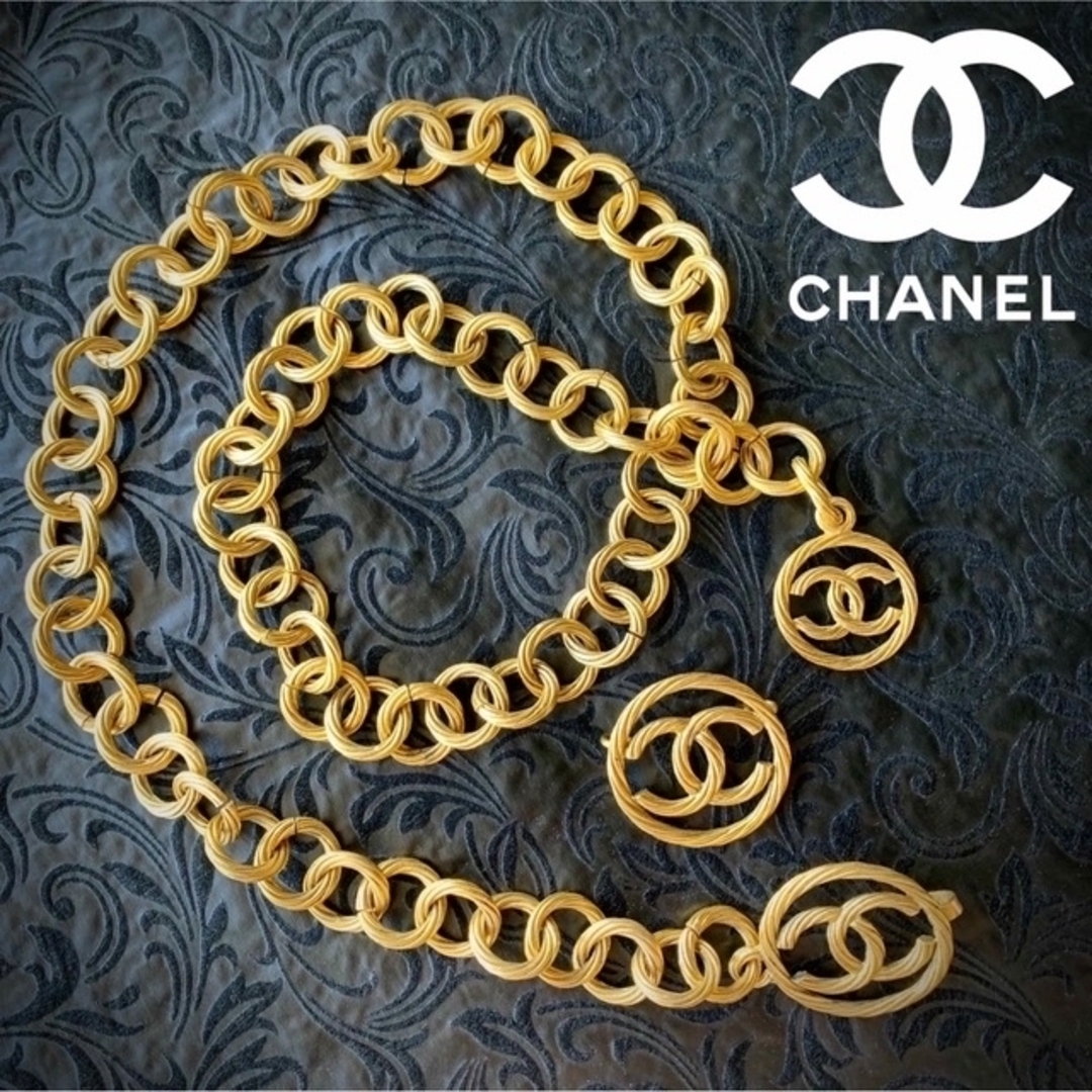 CHANEL シャネル　チェーンベルト　ヴィンテージ