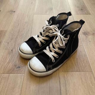 コンバース(CONVERSE)のコンバース　20cm 黒　キッズ(スニーカー)