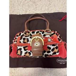 コーチ(COACH)のコーチ　ハンドバッグ　レオパード(ハンドバッグ)