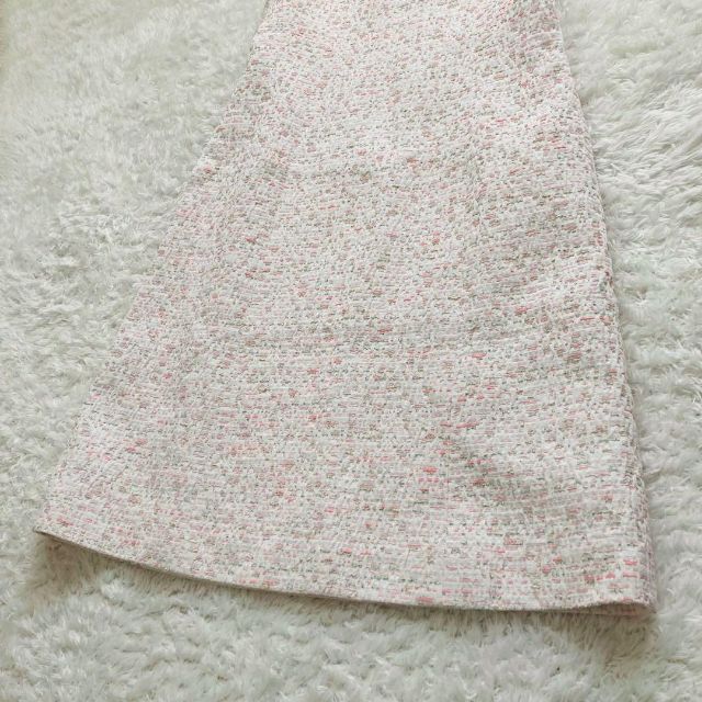 美品】Rene サマーツイード 高級イタリア製 TISSUE ピンク S | www