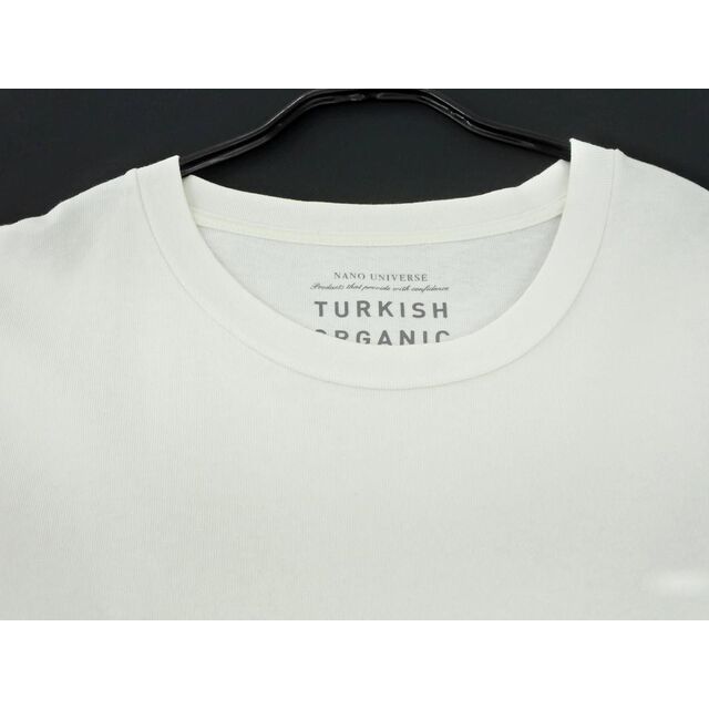 nano・universe(ナノユニバース)のnano universe ナノユニバース ポケット Tシャツ sizeXL/白 ■◆ メンズ メンズのトップス(Tシャツ/カットソー(七分/長袖))の商品写真