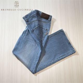 ブルネロクチネリ(BRUNELLO CUCINELLI)のI91★美品★極上ダメージ＆ウォッシュド加工 デニムパンツ ブルネロクチネリ(デニム/ジーンズ)