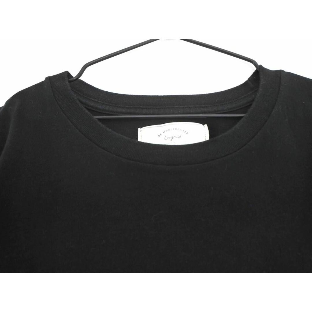 Ungrid(アングリッド)のアングリッド 刺繍 半袖 Tシャツ sizeF/黒 ■◆ レディース レディースのトップス(Tシャツ(半袖/袖なし))の商品写真