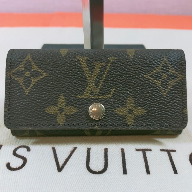 ルイヴィトン LOUIS VUITTON キーケース 本革 レザー モノグラム