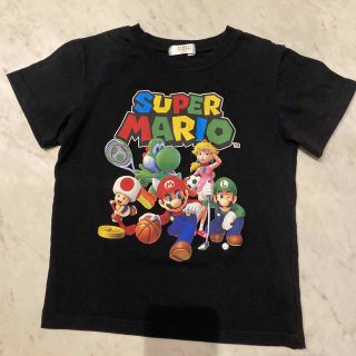 ニンテンドウ(任天堂)のスーパーマリオ　Tシャツ　130(Tシャツ/カットソー)