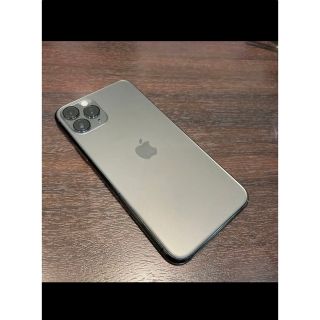 アイフォーン(iPhone)のApple iPhone 11 Pro 256GBシムフリースペースグレー訳アリ(スマートフォン本体)