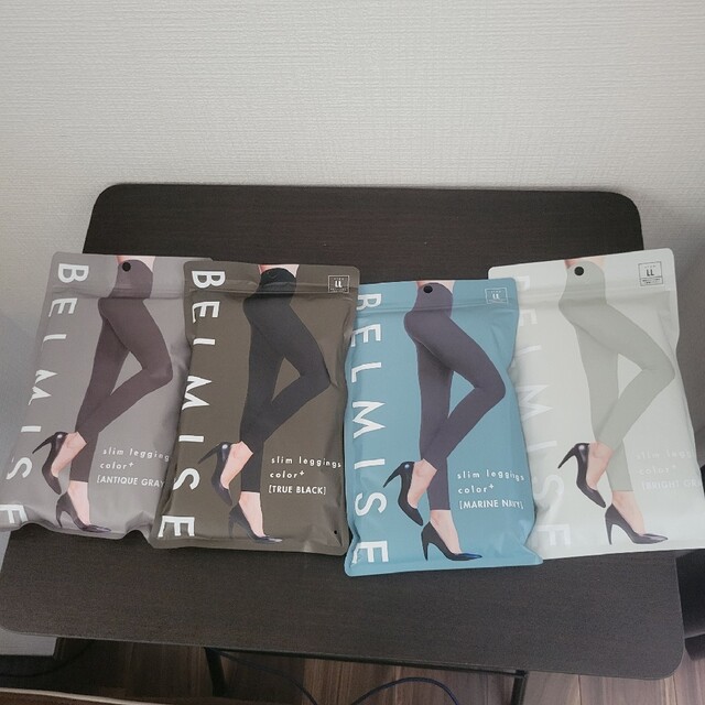 【未開封】BELMIS slim leggings color+ 4色セット