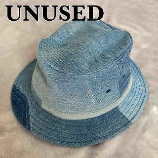 アンユーズド(UNUSED)のUNUSED アンユーズド バケットハット デニム Levi’s 再構築(ハット)