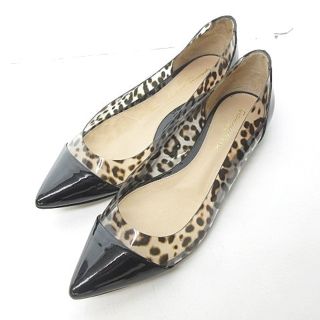 超激得格安 Gianvito Rossi - ジャンビトロッシ バイカラーフラット