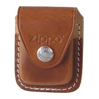 ジッポー(ZIPPO)のZIPPO 専用ケース 純正ケース ブラウン LPCB クリップ留めタイプ(その他)