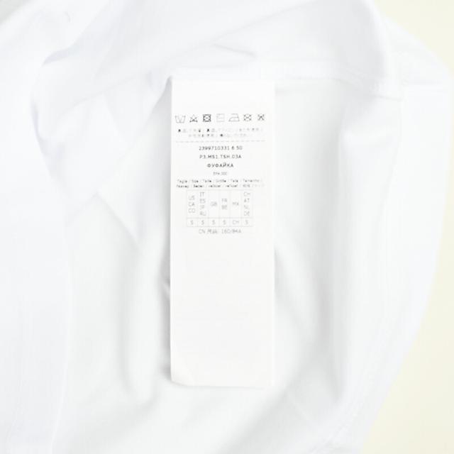 'S Max Mara(エスマックスマーラ)のS Max Mara エスマックスマーラ GILBERT ホワイト半袖Tシャツ イタリア正規品 新品 2399710331 ホワイト レディースのトップス(Tシャツ(半袖/袖なし))の商品写真
