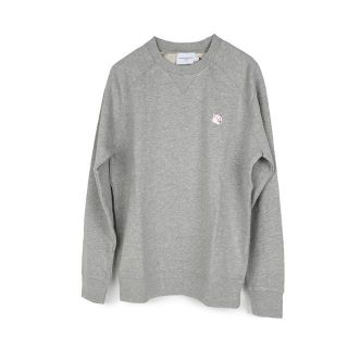 メゾンキツネ(MAISON KITSUNE')のMAISON KITSUNE' PARIS メゾン キツネ グレースウェットシャツ トレーナー JW00318KM0001 H150 新品 イタリア正規品 レディース グレー(トレーナー/スウェット)