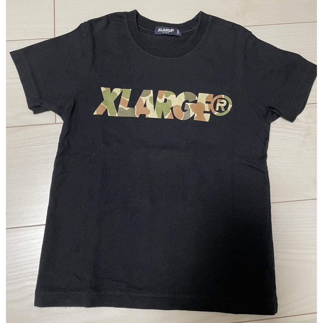 XLARGE(エクストララージ)のエクストララージ キッズ Tシャツ 120cm キッズ/ベビー/マタニティのキッズ服男の子用(90cm~)(Tシャツ/カットソー)の商品写真