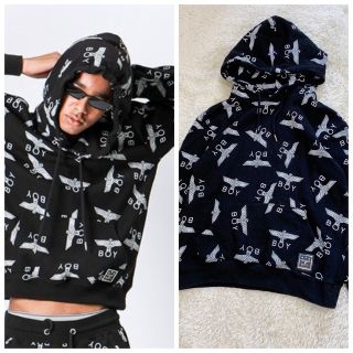 ボーイロンドン(Boy London)のBOY LONDON EAGLE LOGO PRINT SWEAT SHIRT(パーカー)