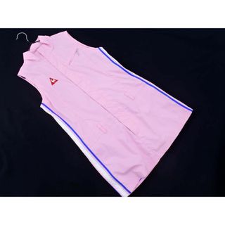 ルコックスポルティフ(le coq sportif)のle coq sportif ルコックスポルティフ ゴルフウェア ノースリーブ ワンピース sizeXS/ピンク ■◆ レディース(ミニワンピース)