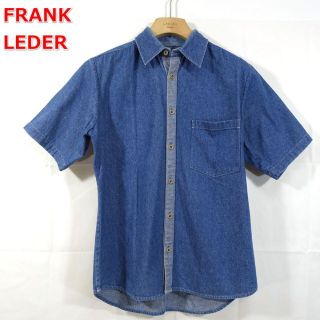 フランクリーダー(FRANK LEDER)の【良品】フランクリーダー　デニム切替半袖シャツ　FRANK LEDER(シャツ)