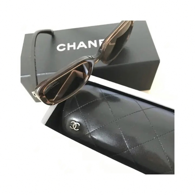 eyewearCHANEL シャネル サングラ ブラウン eyewear 美品