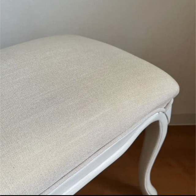 専用 ドレッサー スツール リュバンシュ 白家具 姫家具 シャビーシック