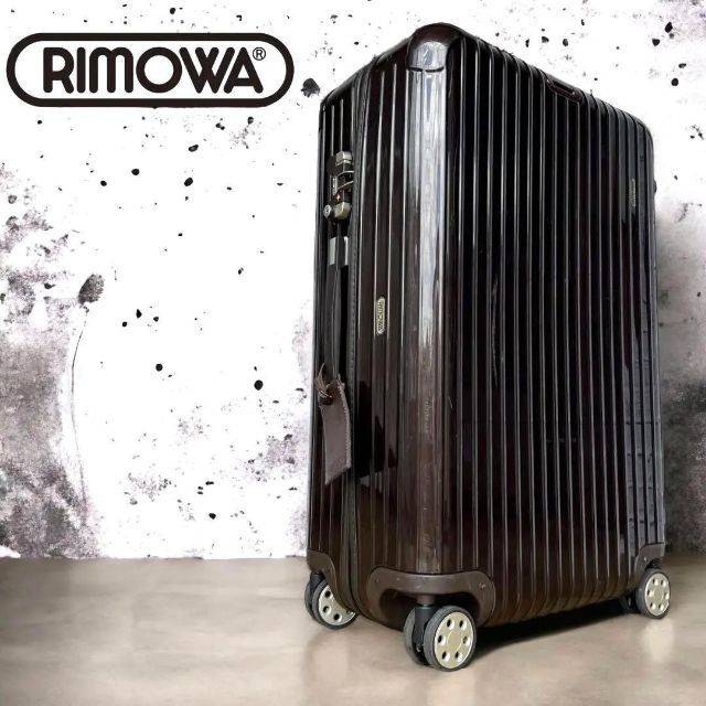 3〜5泊☆RIMOWA リモワ サルサ デラックス 58L ブラウン 4輪 【 開梱 ...