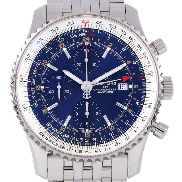 BREITLING - ブライトリング ナビタイマークロノグラフGMT46 A24322/A242C-1NP SS 自動巻の通販 by KOMEHYO ONLINE ラクマ店|ブライトリングならラクマ