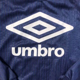 UMBRO - UMBRO アンブロ 刺繍ロゴ セットアップ O XL相当 ネイビー
