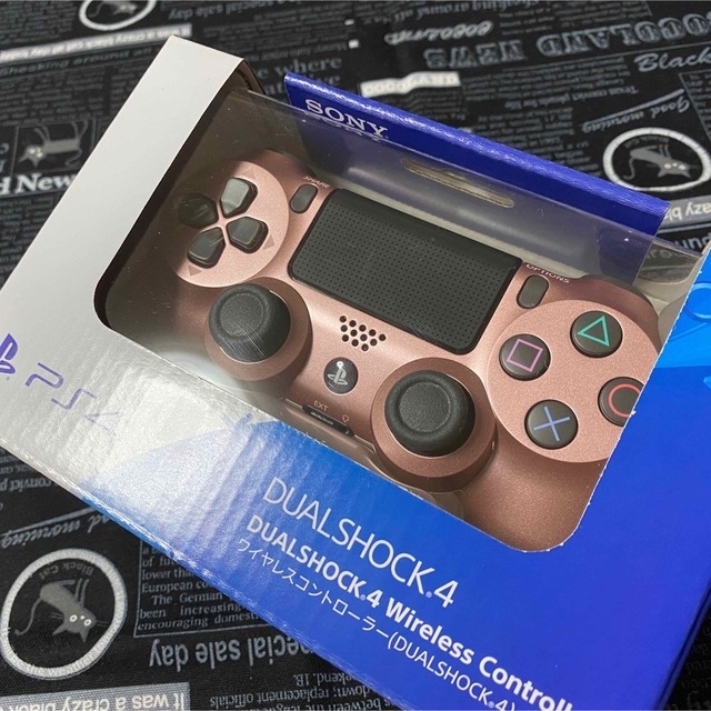 PS4 コントローラー SONY CUH-ZCT2J27 ローズゴールド 新品 | フリマアプリ ラクマ