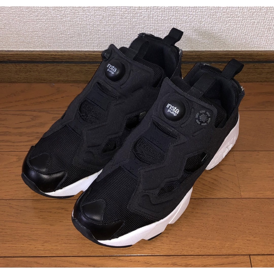 25.5cm 良品 REEBOK INSTA PUMP FURY OG ブラックスニーカー