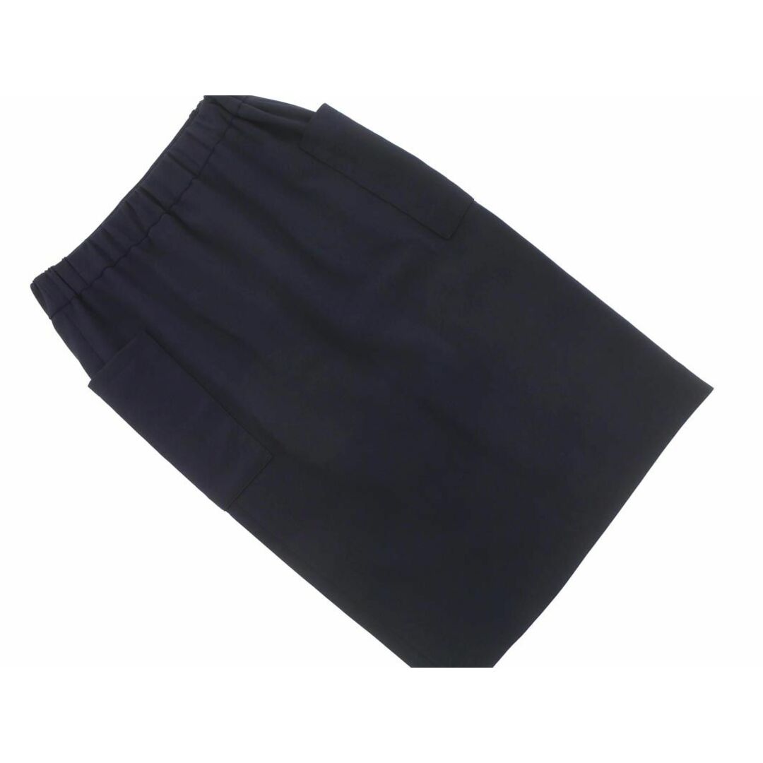 tiara(ティアラ)のTiara ティアラ タイト スカート size2/紺 ■■ レディース レディースのスカート(ロングスカート)の商品写真