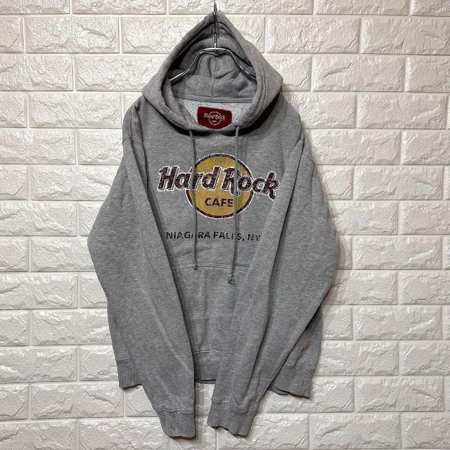 Hard Rock CAFE(ハードロックカフェ)のデカロゴ★ハードロックカフェ Hard Rock CAFE プルオーバーパーカー メンズのトップス(パーカー)の商品写真