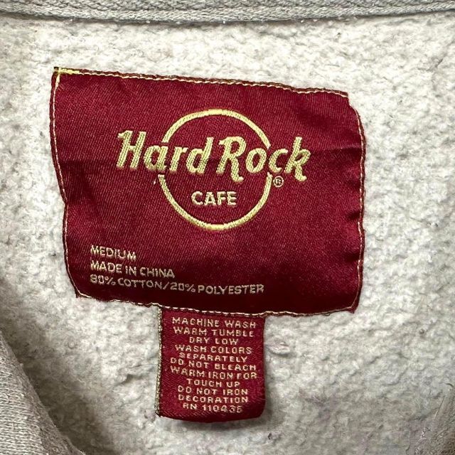 Hard Rock CAFE(ハードロックカフェ)のデカロゴ★ハードロックカフェ Hard Rock CAFE プルオーバーパーカー メンズのトップス(パーカー)の商品写真